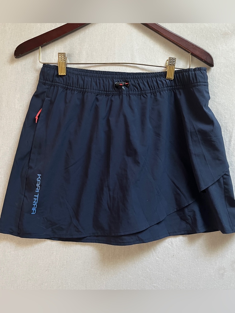 Kari Traa Nora Athletic Running Skort With Built In Short Liner Sz M